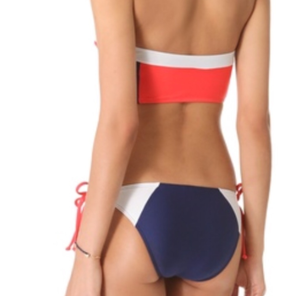 Splendid‎ Orange Sun Block Bikini Bottom